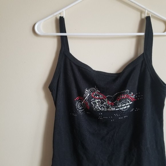 Y2K Motorcycle Crop/Tanktop - Picture 2 of 3
